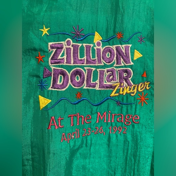 Las Vegas MIRAGE 90s vintage windbreaker colorful - Picture 4 of 4